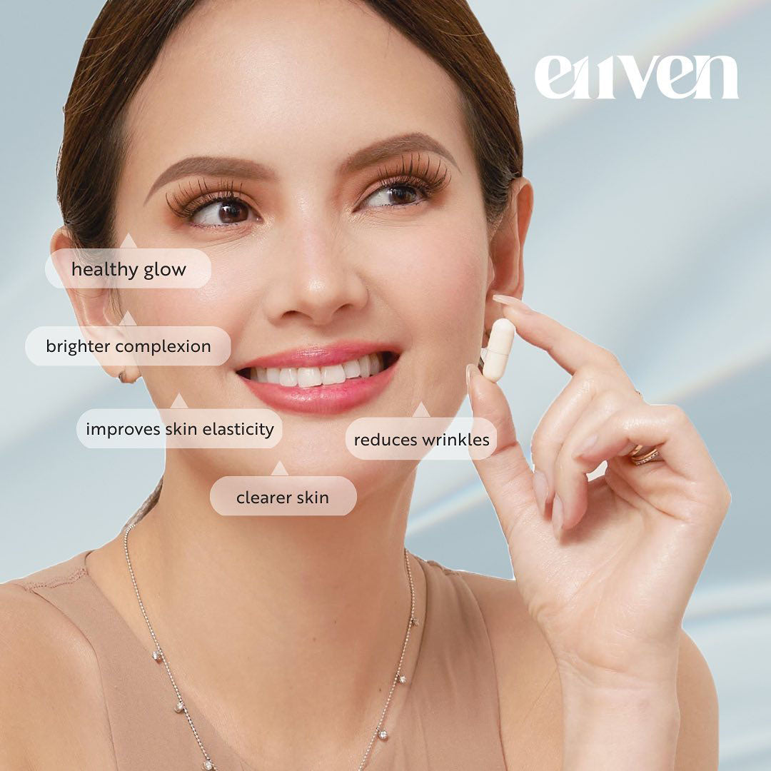 E11VEN Opitac Glutathione with Chamomile and Marine Collagen 30 Capsules
