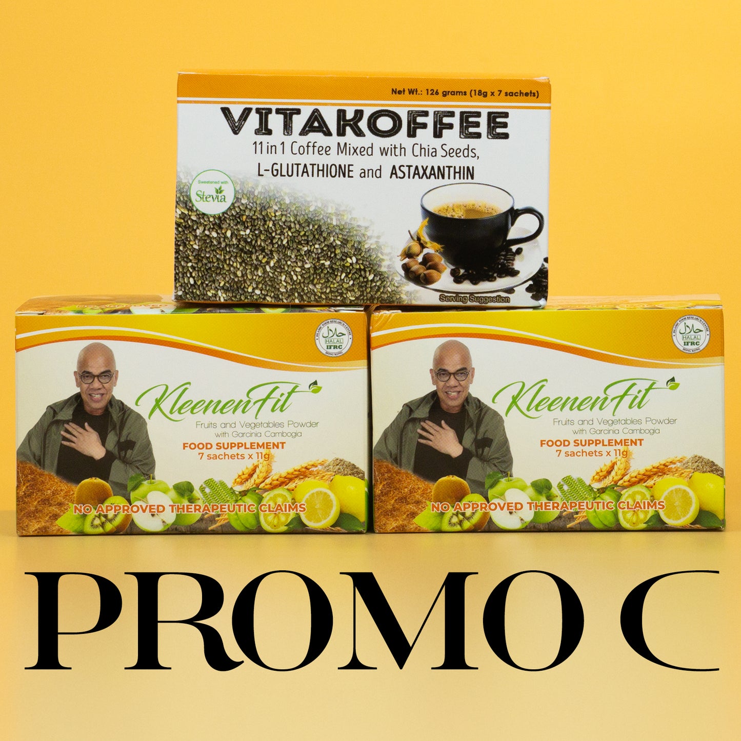 KLEENENFIT™ - Plant Fibers and Prebiotics for Better Gut Microbiome 7sachets | 11,000mg/sachet
