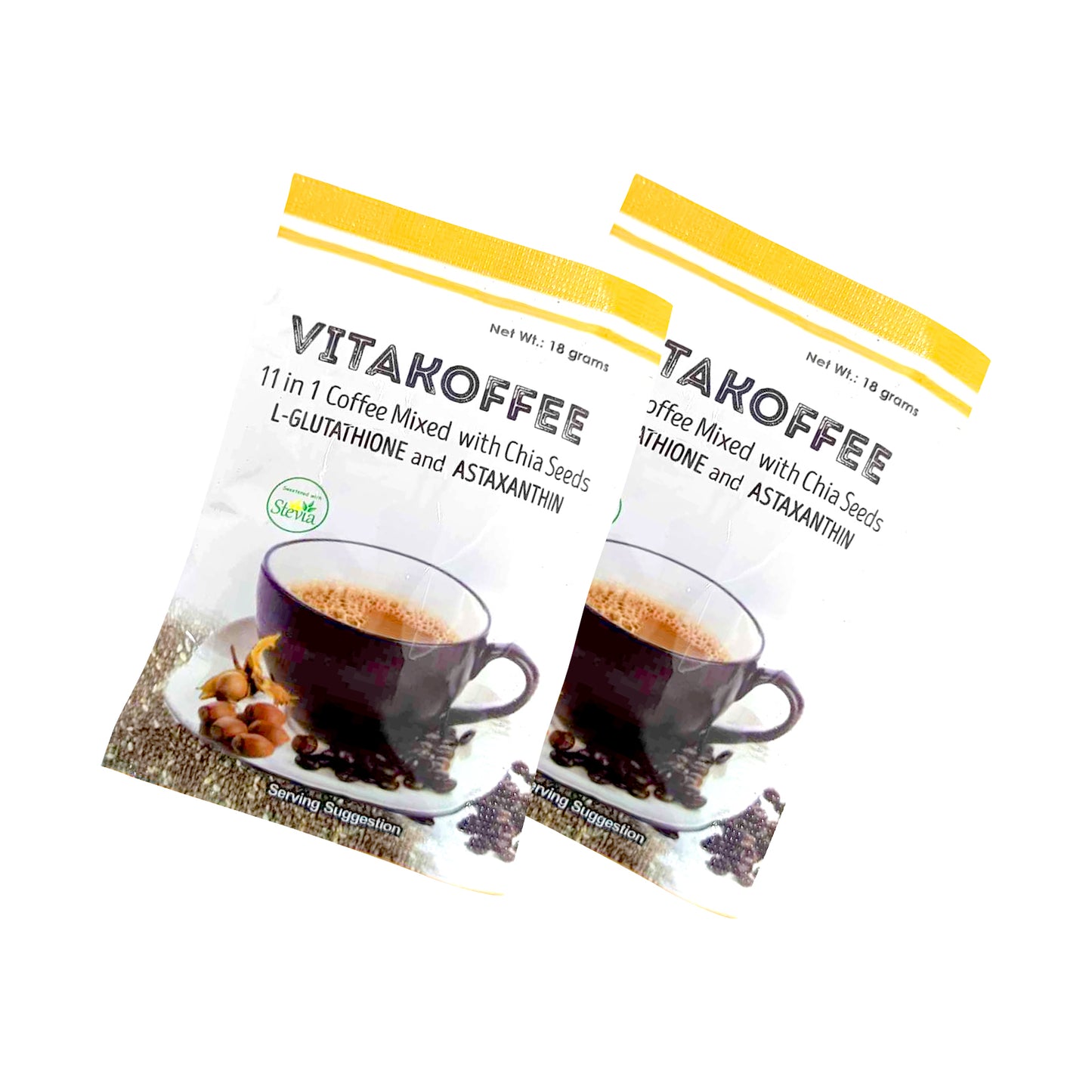 Vitakoffee 2 Sachet - 11in1 Coffee Mix With Chia Seeds