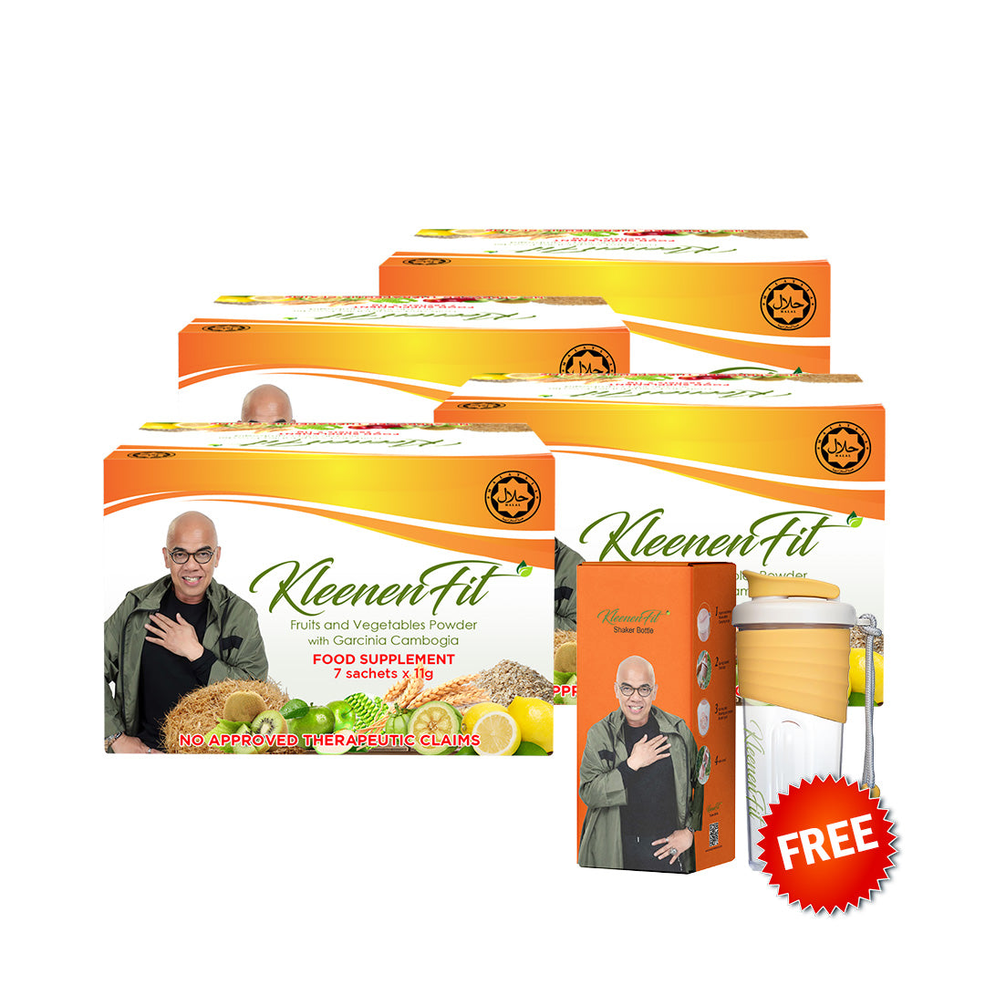 3 Boxes - KLEENENFIT + Free 1 Shaker