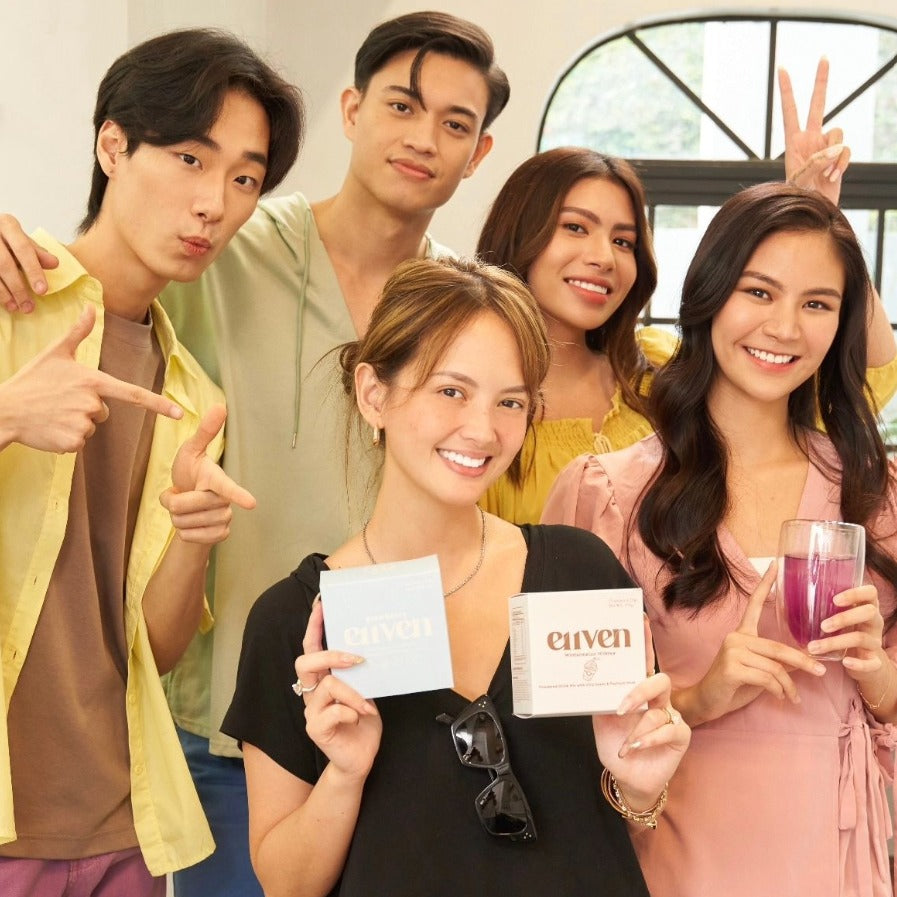 E11VEN Wintermelon Milktea with Chia Seed Powdered Drink 7 Sachets