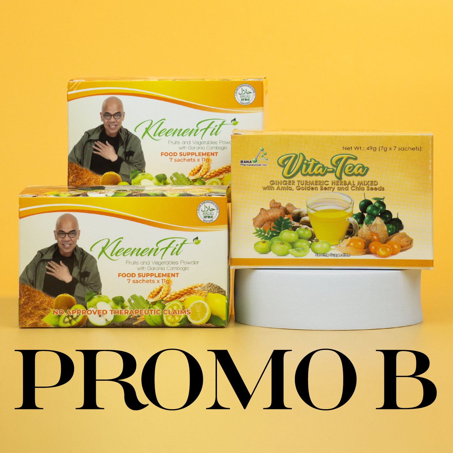 KLEENENFIT™ - Plant Fibers and Prebiotics for Better Gut Microbiome 7sachets | 11,000mg/sachet