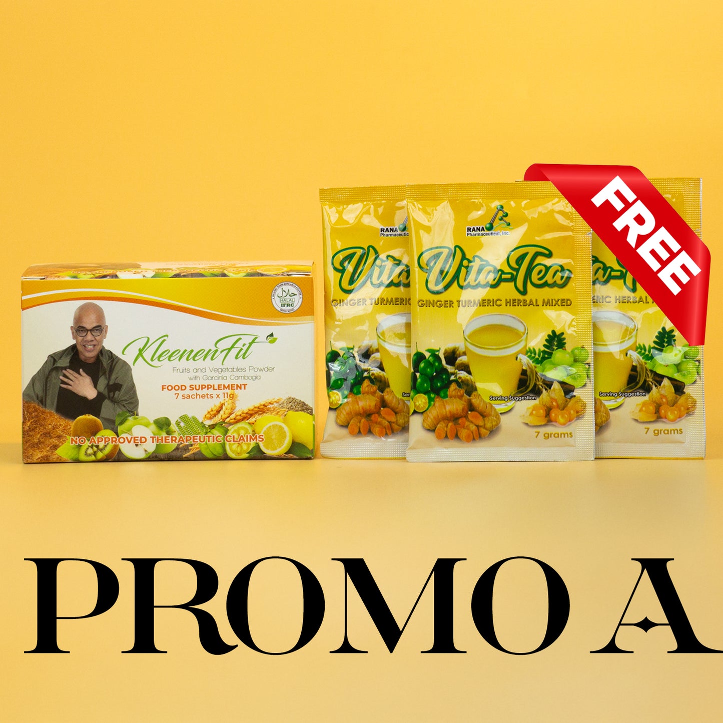 KLEENENFIT™ - Plant Fibers and Prebiotics for Better Gut Microbiome 7sachets | 11,000mg/sachet