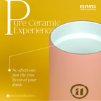 [Limited Edition] E11VEN® Thermal Ceramic Lined Mug 12oz - Double Wall Stainless Steel Thermal Mug