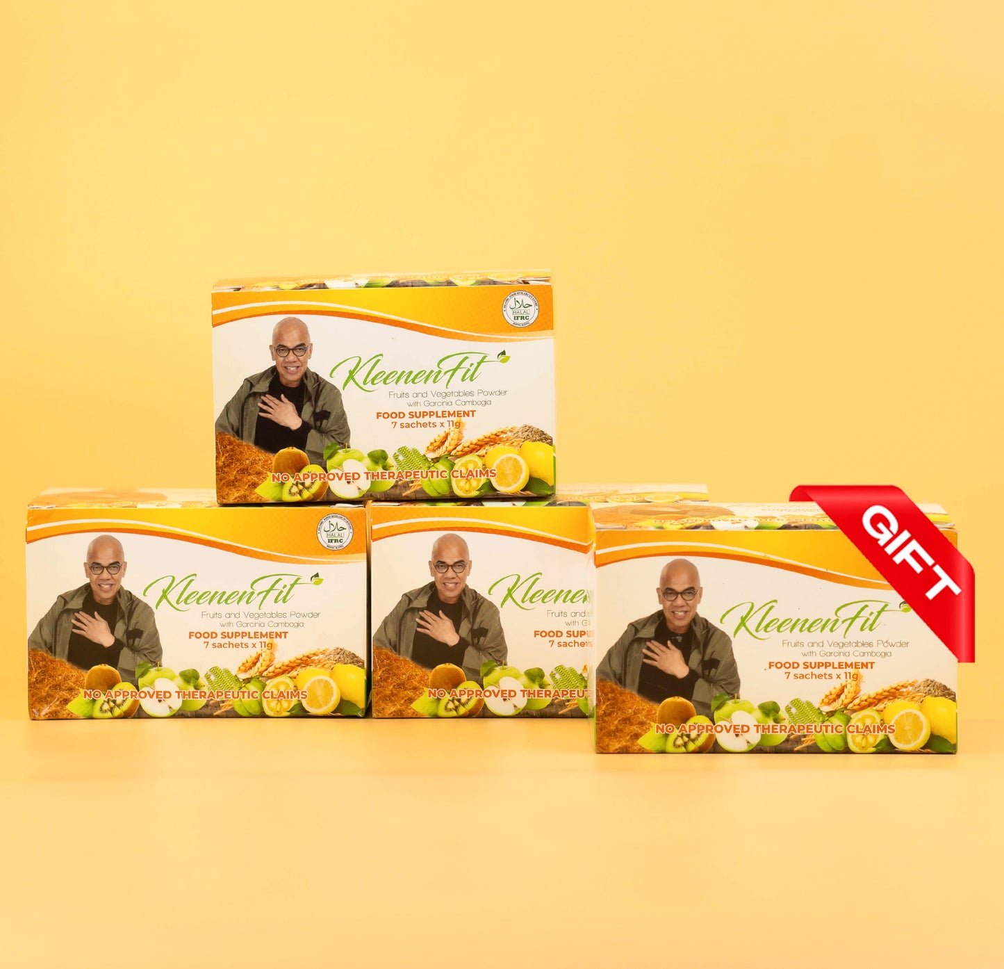 KLEENENFIT™ - Prebiotics and Plant Fiber drink for Gut Health & Colon Cleansing 7sachets | 11,000mg/sachet