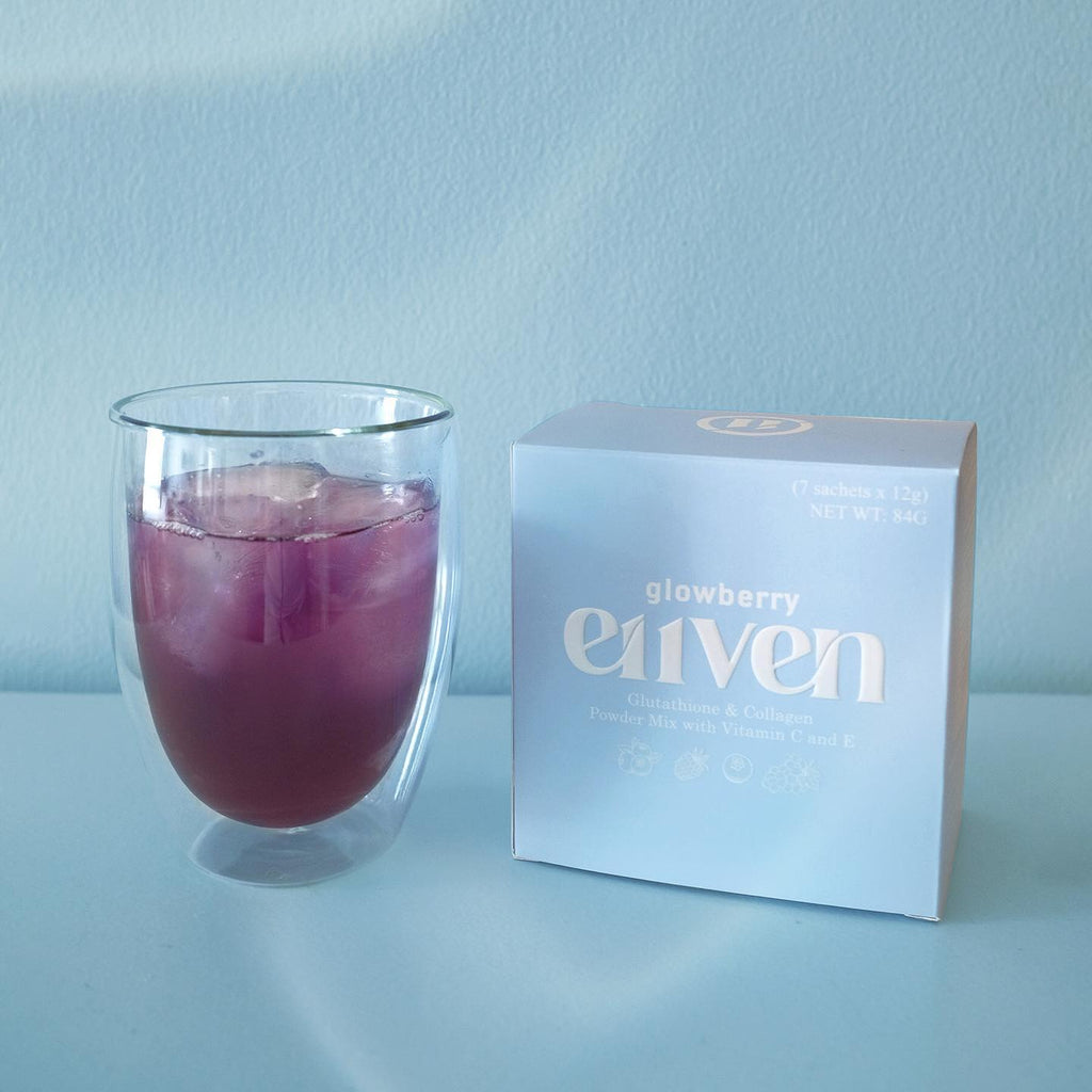 E11VEN Glowberry Collagen and Glutathione Drink 7 Sachets