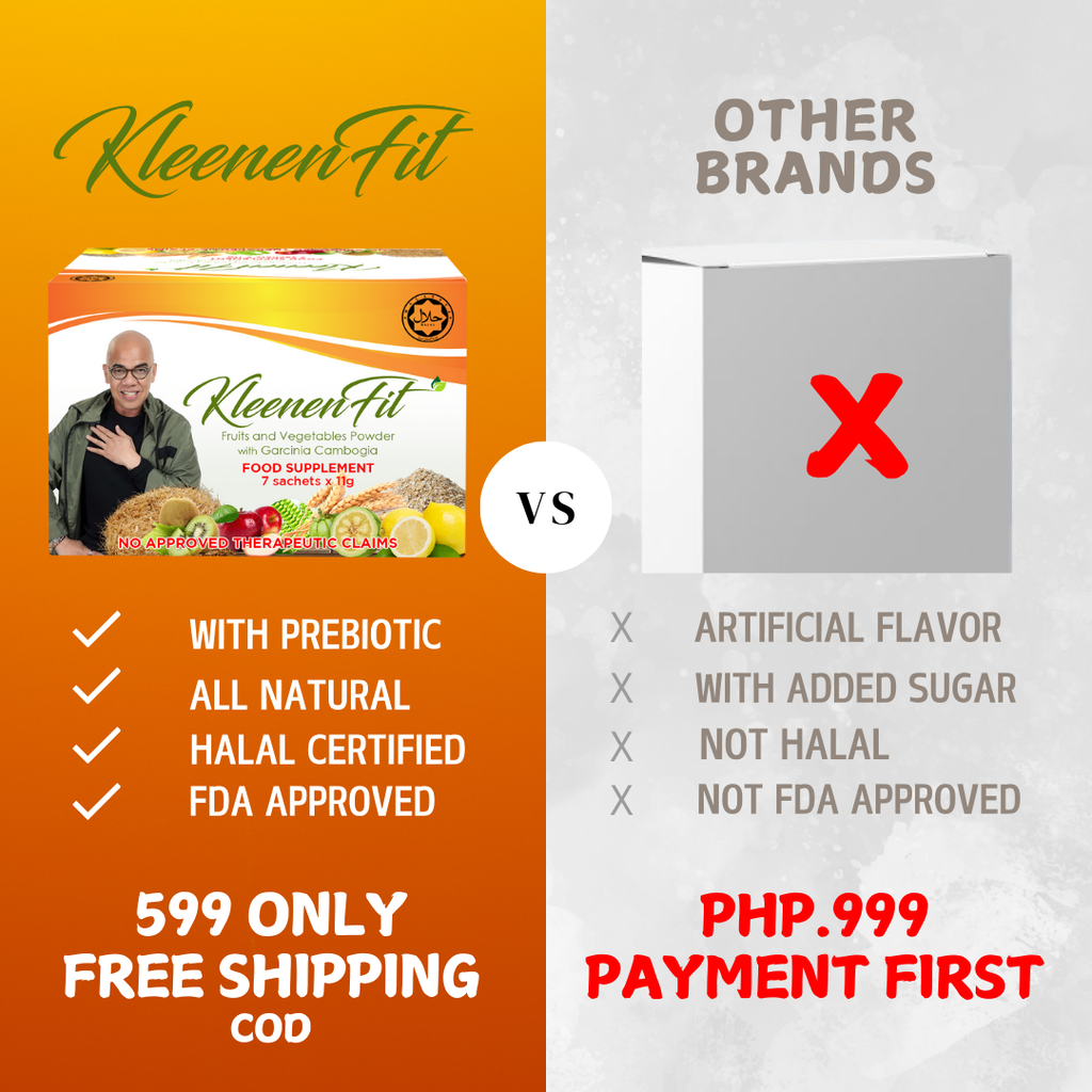 KLEENENFIT™ - Prebiotics and Plant Fiber drink for Gut Health & Colon Cleansing 7sachets | 11,000mg/sachet