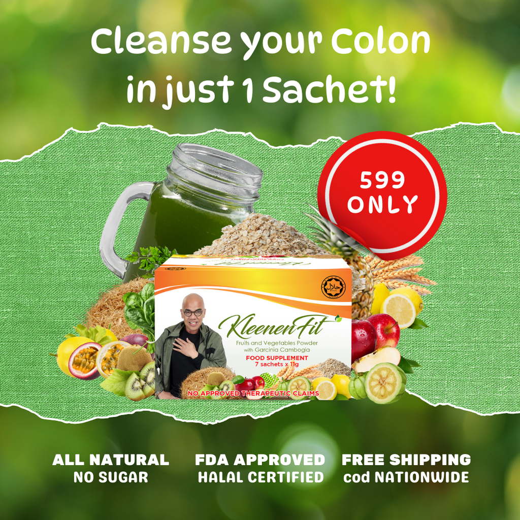 KLEENENFIT™ - Prebiotics and Plant Fiber drink for Gut Health & Colon Cleansing 7sachets | 11,000mg/sachet
